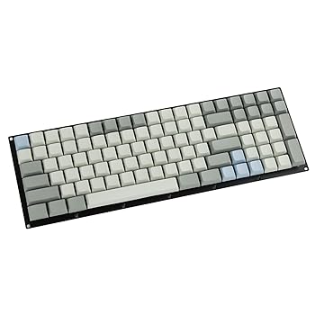 【中古】YMDK 147 XDA ブルーグレー ミックスフルキーキャップ MXメカニカルキーボード用(キーキャップのみ)Steelseries Ergodox Filco Leopold Cosair N