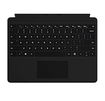 【中古】【未当て嵌める】マイクロソフト 法人向け Surface Pro X 鍵盤 英語版/黒いこと (QJX-00021) キーボード-パソコン・周辺機器