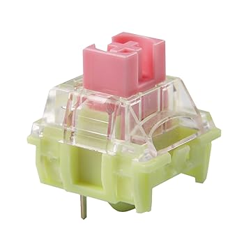 【中古】【未使用】YMDK TTC 3ピン 37g ゴールドピンク V2 防水 防塵カバー SMDスイッチ MXメカニカルキーボード用 (65個)｜AJIMURA-SHOP