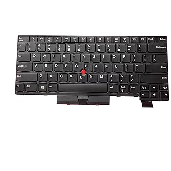 【中古】【未使用】純正ノートパソコン交換用バックライトなしキーボード Lenovo ThinkPad A475 A485 T470 T480 01AX364 01AX405 01AX446 01HX339 01HX379 01HX299