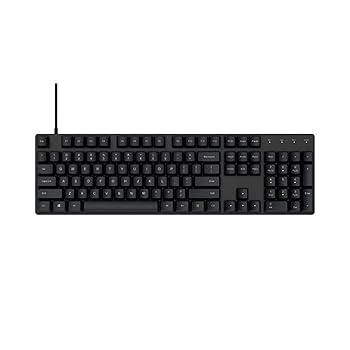 【中古】キーボードメカニカルキーボードRed Axis Edition 104キーキーボードPBTキーキャップEスポーツゲームキーボード在宅勤務 Windows/Mac対応