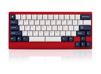 【中古】【未当て嵌める】Leopold(レオポルド) FC650MDS WhiteBlueStar 65%機械的鍵盤 英語US割りつける 65足懸かり 有線繋ぎ合わせる USB-C (CHERRY MX茶軸)
