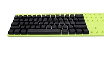 【中古】【未使用】キーボードキャップ ホワイトブラックグレーオレンジ緑黄ブランク太いPBTプロファイル62キーISO 61 ANSIキーキャップのためにMXメカニカルキーボ