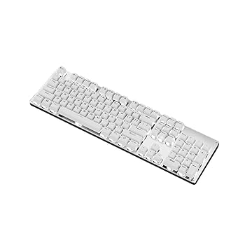 【中古】職業キーボード 有線キーボード104キーメカニカルゲーミングキーボード照らされたコンピュータUSBゲームキーボード＆PC用キーボード 人間工学 (C