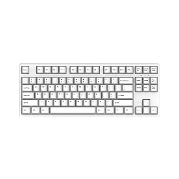 【中古】【未使用】職業キーボード 機械的なゲームキーボード87キーコンピュータキーボードアンチゴースト、スプラッシュプルーフゲームキーボードUSB用USB PCLAPTO画像