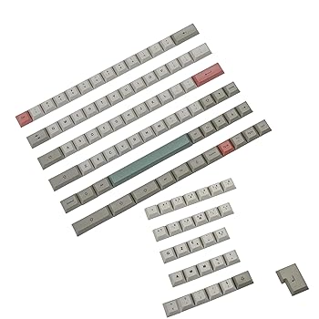 【中古】YMDK 61 64 68 DSA プロファイル 9009 染料 サブ ANSI ISO AZERTY QWERTZ スペイン イギリス フランス語 ドイツ イタリアキーセット PBT キーキ