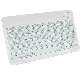 【中古】【未使用】iPadタブレット用キーボード iPhone/Android スマホ用キーボード Bluetooth ワイヤレスキーボード 無線 キーボード 薄型 小型 ミニキーボード コ