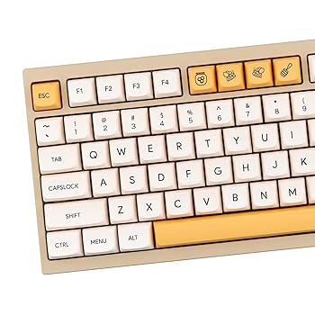 【中古】Honey Milk 手がかり旗がしら 138手がかり PBT Dye-Sub XDA プロファイル 手がかり旗がしら仕掛ける 61/64/87/104/108 Cherry Mx 取り替えっこ メカニカルキーボー