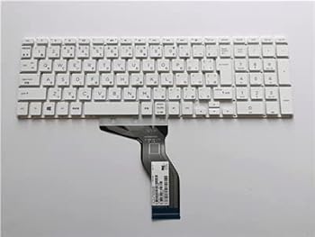 【中古】[IDVL]HP Pavilion 15-bs ノートPC用 日本語キーボード[白]