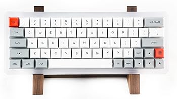【中古】GK64 メカニカルキーボード ポリカーボネート つや消し ホットスワップ可能 USB C 組み立て済み (ポリカーボネート)
