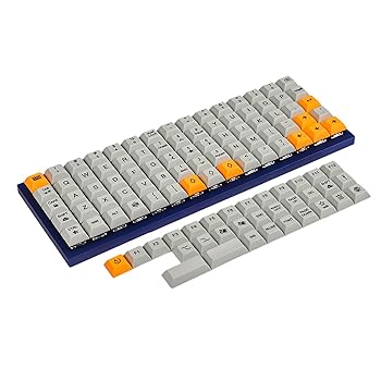 【中古】【未使用】NC 75キー DSA PBT ダイサブキーキャップ オーソリニアレイアウト MXキーボード ID75 XD75 Planck Preonic Niu40に適しています