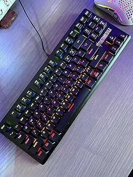 【中古】GAMDIAS 地獄刃針 E2 力学的鍵盤 赤銅色取り替えっこ付き添い人 87足がかり 金属元素面お皿