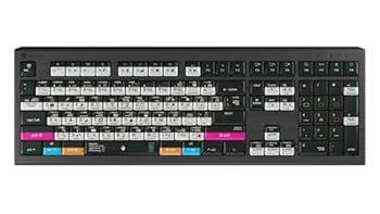 【中古】Logickeyboard Adobe Photoshop CCおよびLightroom CC用に腹積もり MacOS- Astra 2 バックライトキーボード # LKB-PSLR-A2M-US パソコン・周辺機器-その他