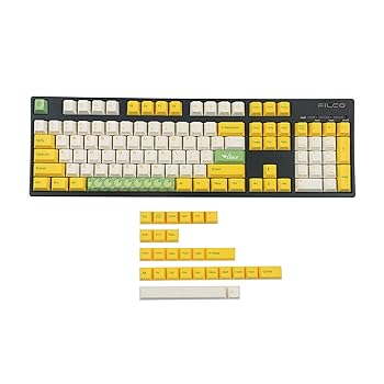 【中古】【未当て嵌める】131チェリープロファイルキーキャップダイサブライム朦々たるPBT手がかり旗がしら仕掛ける 104 TKL キーパー61 96 75 GMMK MX鍵盤用