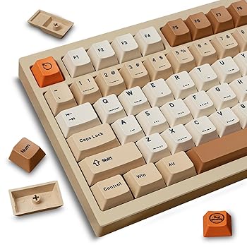 【中古】【未使用】ZMX PBT レトロキーキャップ チェリープロファイル 厚手染料サブキーキャップセット フル143キー カスタムキーキャップ ISO ANSI 60% 65% 100% T｜AJIMURA-SHOP