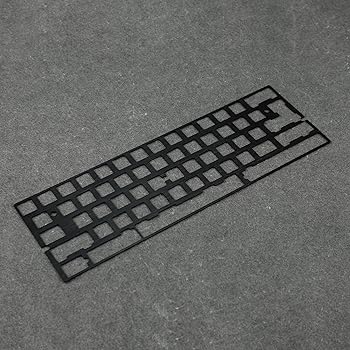 【中古】YMDK 真鍮 アルミニウム PCプレート 材料 ポジショニングボード サポート ISO ANSI 61 64 Minila レイアウト GH60 PCB 60% キーボード DIY (ブラ 5,685円
