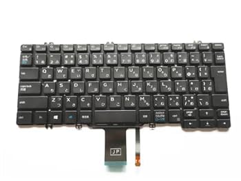 【中古】[IDVL]Dell Latitude 13 5000 5300 5310 2-インチ-1、13 7000 7300 P99G 鍵盤 日本語割りつける 万覚え帳パソコン用 うしろ側点火装置積み上げる