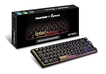 【中古】【未使用】PowerColor &times; Ducky コラボモデル ゲーミング キーボード PowerColor X Ducky One 2 SF Special Edition (白軸（DKON1967ST-KUSPDAZTWP）)｜AJIMURA-SHOP