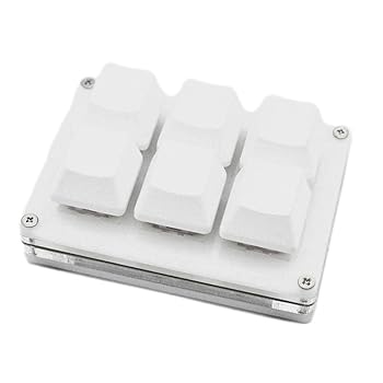 【中古】ミニキーボード 6キーメカニカルキーボード ゲーム用キーパッド 小型キーボード ワイヤレスbluetoothusbデュアルモードプログラマブルハードウェ｜AJIMURA-SHOP