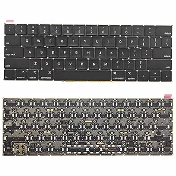 【中古】Willhom 取り替えっこ用鍵盤 US レイアウト MacBook Pro用 Retina Display (タッチバー) 2018-2019 13in A1989 15in A1990