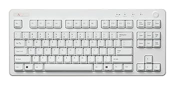 【中古】REALFORCE R3 キーボード ハイブリッド テンキーレス 45g 英語配列 ホワイト R3HD21|AJIMURA-SHOP