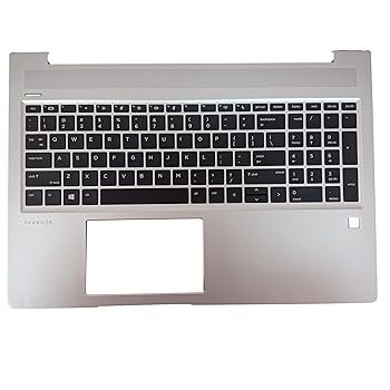【中古】【未使用】F-HONG ELECTRONIC CO LIMITED HP Probook 450 455R G6 450 455 G7 ノートパソコン用 アッパーケース パームレスト バックライトなし キーボード