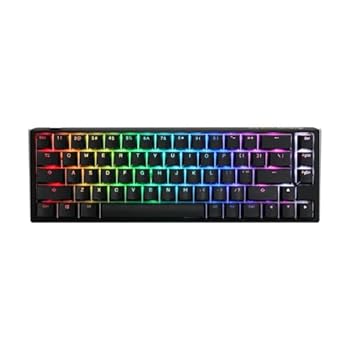 【中古】Ducky One 3 空想科学小説 古典派音楽 65% Hotswap RGB 機械的鍵盤 (桜んぼうMX赤いこと)