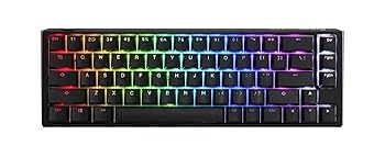 【中古】Ducky One 3 空想科学小説 Classic 65% 熱っぽいつけ替える RGB 力学的鍵盤 (Cherry MX Silent Red)