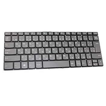 【中古】【未使用】汎用 ノートブックキーボー に適合する For Lenovo Yoga Slim 9-14ITL05 ブラック 日本語レイアウト|AJIMURA-SHOP