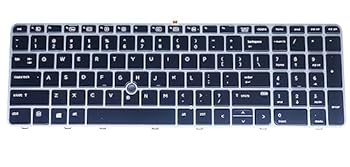 【中古】HP EliteBook 755 G3 850 G3 850 G4 ZBook 15u G3 G4 用鍵盤、US