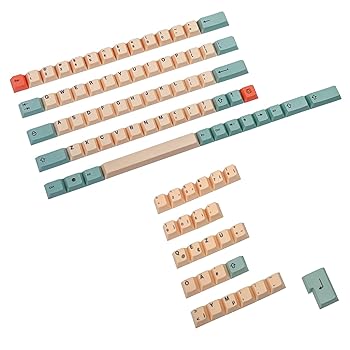 【中古】YMDK Hami Melon 64 Dye-sub PBT 手がかり旗がしら ＦＲＧ エスパニア 連合王国 フランス語 ISO 64 鍵盤 BM60 キーパー64 キーパー64x用 (ＦＲＧ製一揃いの道具)