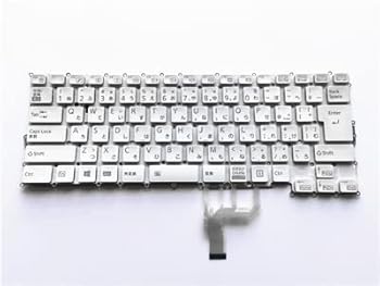 【中古】[IDVL]富士通 FMV LIFEBOOK 5U13A2 9U13A1 9U13A2 9X13A2 日本語キーボード ノートPC用 バックライト搭載 (白) 6,262円