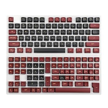 【中古】【未当て嵌める】YMDK YSA どんぶり鉢型 ダブル打つこと 足懸かり旗がしら PBT 足懸かり旗がしら MX鍵盤 104 87 61 一節 96 KBD75 ID80 キーパー64 SP84 SAより粗末さ (レッ