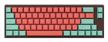 【中古】Leopold x MK FC660M Vapor 65% ダブル打つこと PBT 力学的鍵盤 (Cherry MX 無声映画赤いこと)