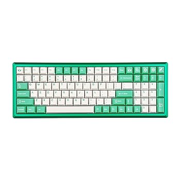 【中古】149 Lotus Pond 緑であること白いこと ダイサブキーキャップ 朦々たる PBT チェリープロファイルキーキャップ TKL 61 64 68 75 87 96 104 108 GMMK MX メ