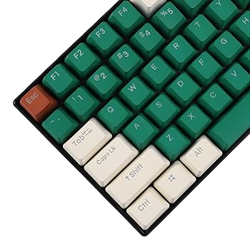【中古】YMDK ダブル打つこと 108 染め PBT シャインスルー OEM プロファイル 手がかり旗がしら 虹霓 炭素 サン仕掛ける うしろ側ともし火付き添い人手がかりキャッ