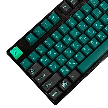 【中古】129 Key Terror Below Cherry Profile ファイブサイドダイサブキーキャップ PBT 手がかり旗がしら TKL 61 64 68 75 87 96 104 108 Keychron MXキーボ
