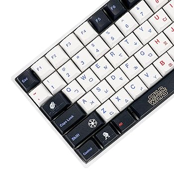 【中古】【未使用】136 Key Planet Wars チェリープロファイル 5面染め サブキーキャップ PBT キーキャップ TKL 61 64 68 75 87 96 104 108 Keychron MXキーボード