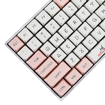 【中古】【未使用】140 Chis Cat MDA プロファイル ダイ サブキーキャップ 人間工学的 厚手 PBTキーキャップセット TKL GK61 64 68 75 87 96 104 GMMK MXキーボード