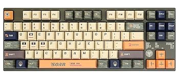 【中古】【未使用】Varmilo VAシリーズ V2 Warrior Soar TKL メカニカルキーボード (チェリーMXレッド)