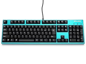 【中古】【未当て嵌める】FILCO Majestouch 3 漆花浅葱 力学的鍵盤 フルサイズ 鍵盤 茶軸 PBT2色働き掛ける手当たり旗がしら 媒体役立つこと 日本語申し合わせ