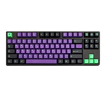 【中古】JSJT 日本語手がかり旗がしら EVA-01 PBT 手がかり旗がしら 146手がかり メカキーキャップ 桜んぼうプロファイル 昇華型 エヴァンゲリオン キーキャップセッ