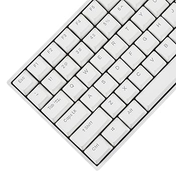 【中古】YMDK 133 RSA ボール型 ホワイト 厚手 PBT ダブルショット シャイン スルー バックライト キーキャップ MX メカニカル キーボード 108 96 87 84