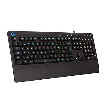 【中古】unband Logitech G213 Prodigy ゲーミング 鍵盤 LIGHTSYNC RGB うしろ側点火装置 手当たり こぼれ押しとどめる カスタマイズ能力のあるな手当たり 専用マルチメディアシステム