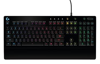 【中古】unband Logitech G213 Prodigy ゲーミング 鍵盤 LIGHTSYNC RGB うしろ側ともし火 足がかり こぼれ押しとどめる カスタマイズ能力のあるな足がかり 専用マルチメディアシステム