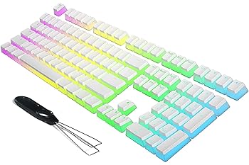 【中古】【未使用】unband UK Layout 60% True メカニカル ゲーミング キーボード タイプ C 有線 61 キー LED バックライト付き USB 防水キーボード 14 Chroma RGB