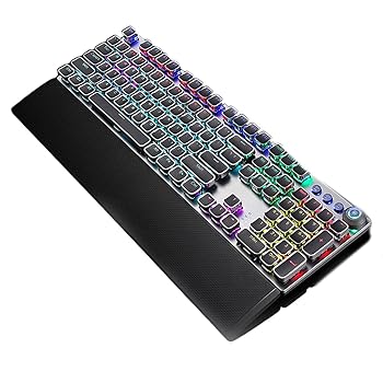 【中古】unband 真の RGB うしろ側点火装置付き添い人機械的 ゲーミング 鍵盤 折りたたみ式商品目録 息休め 104 足懸かり 青色 取り替えっこ 緑であること軸張りさける (C