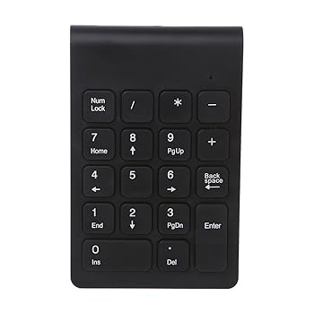【中古】unband ユーザー 2.4G 18 キー ワイヤレス デジタル キーボード USB 数字パッド 数字キーパッド 9,426円