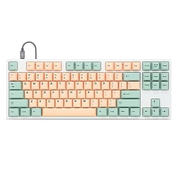 【中古】DROP EXPRESSION シリーズキーボード ENTRテンキーレス メカニカル リニアスイッチキーボード【夏恋（マッチャ・サマー）】 英語レイアウト MDX-