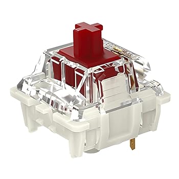 【中古】Gateron Pro 2.0 Switch 3いの一番貯え木目細かRGB黄色-赤いこと-赤銅色相応うMX機械的鍵盤（108 Pro 2.0赤いこと）